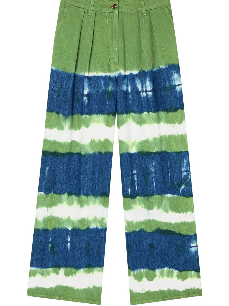 Cheap Alanui jeans Women Magic Journey tie-dye 0801